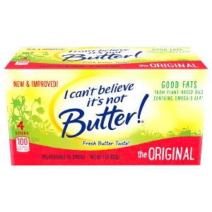 1 One Inch Stick Unsalted Margarine-Like Spread Stick