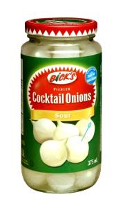 1 Onion Cocktail Onions, Sour