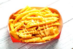 1 order (125 g) French Fries with Cheese (Large)