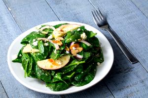 1 order (145 g) Spinach Salad (Starter)