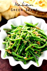 1 order (4 oz) Hot Sides - Green Beans