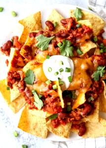 1 Order Nachos with Chili