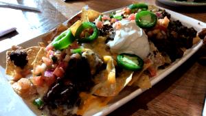 1 order Salsa Verde Shredded Brisket Nachos
