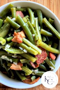 1 order Southern Green Beans