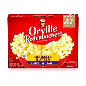 1 Orville Redenbacher Snack Size Buttered Popcorn Popped in Oil