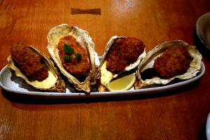 1 Oyster, NFS Fried Floured or Breaded Oysters