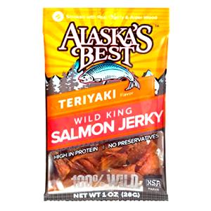 1 oz (26 g) King Salmon Jerky