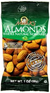 1 oz (28 g) Almonds Whole Natural Nonpareil
