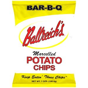 1 oz (28 g) Bar-B-Q Flavored Marcelled Potato Chips