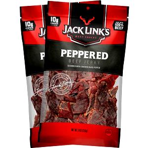 1 oz (28 g) Black Magic Peppered Beef Jerky