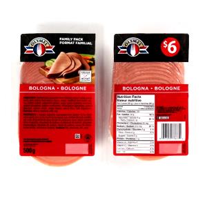 1 oz (28 g) Bologna (Family Pack)