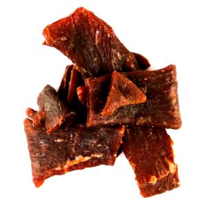 1 oz (28 g) Bourbon Glaze Beef Steak Strips