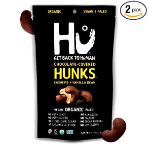 1 oz (28 g) Chocolate Covered Hunks Cashews & Vanilla Bean