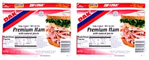 1 oz (28 g) Dak 97% Fat Free Premium Sliced Ham with Natural Juices
