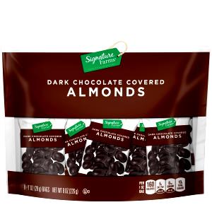1 oz (28 g) Dark Chocolate Covered Almonds