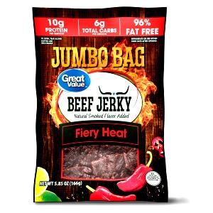 1 oz (28 g) Fiery Hot Beef Jerky