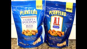 1 oz (28 g) Grey Poupon Roasted Mixed Nuts
