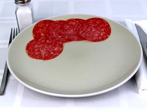 1 oz (28 g) Hard Salami (1 oz)