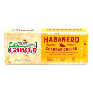 1 oz (28 g) Hot Habanero Cheddar Cheese