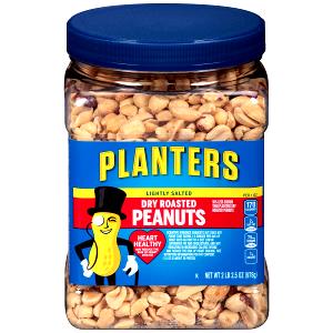1 oz (28 g) Lightly Salted Dry Roasted Peanuts