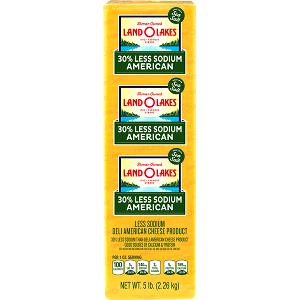 1 oz (28 g) Low Fat Low Sodium American Cheese