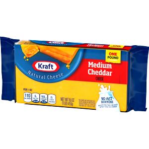 1 oz (28 g) Medium Cheddar