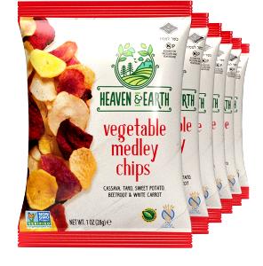 1 oz (28 g) Mixed Vegetable Chips