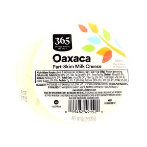 1 oz (28 g) Oaxaca Part Skim Milk Cheese