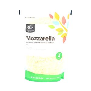 1 oz (28 g) Part Skim Mozzarella Cheese