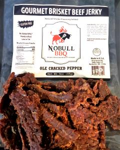 1 oz (28 g) Peppered Beef Smokehouse Jerky