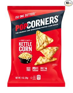 1 oz (28 g) Popped Crisps - Kettle Corn