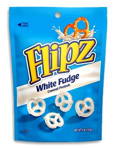 1 oz (28 g) Pretzel Flipz White Fudge Covered Pretzels