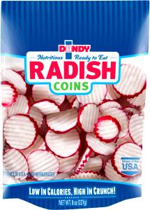 1 oz (28 g) Radish Coins
