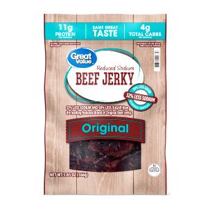 1 oz (28 g) Reduced Sodium Beef Jerky