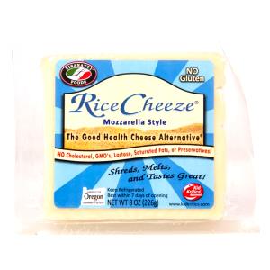 1 oz (28 g) Rice Cheese Mozzarella Style