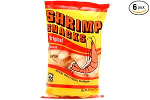 1 oz (28 g) Shrimp Flavored Hot & Spicy Crackers