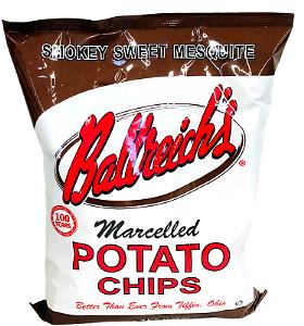 1 oz (28 g) Smokey Sweet Mesquite Marcelled Potato Chips