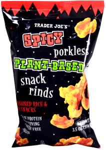1 oz (28 g) Spicy Porkless Plant-Based Snack Rinds