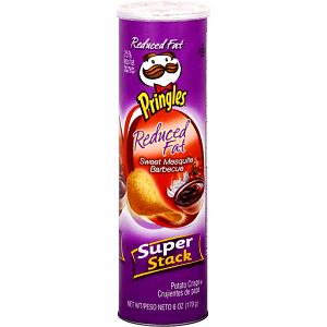 1 oz (28 g) Super Stack Reduced Fat Sweet Mesquite Barbecue Potato Crisps