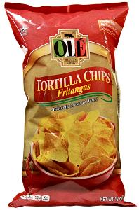 1 oz (28 g) Tortilla Chips (Fritangas)