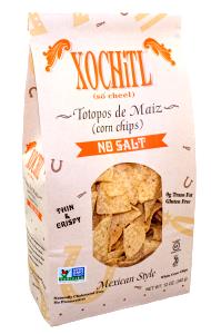 1 oz (28 g) Totopos de Maiz (No Salt)
