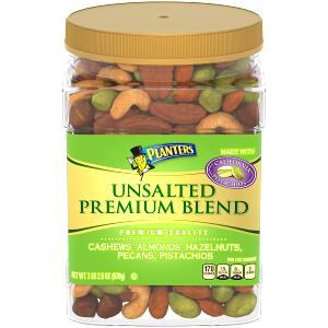 1 oz (28 g) Unsalted Premium Blend Mixed Nuts