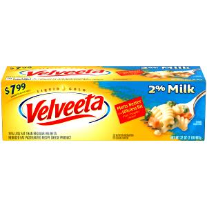 1 oz (28 g) Velveeta Light Reduced Fat Pasteurized Processed Cheese Product
