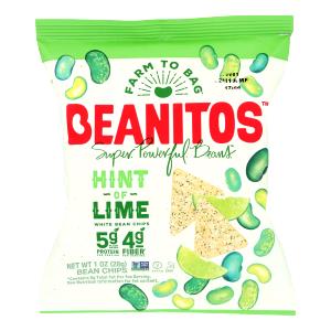 1 oz (28 g) White Bean Chips - Hint of Lime