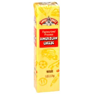 1 oz (28 g) Yellow American Cheese