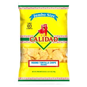 1 oz (28 g) Yellow Rounds Tortilla Chips