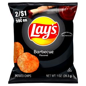 1 oz (28 g) Zesty Barbecue Flavored Potato Chips