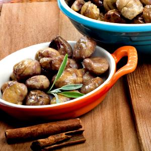 1 Oz. (28.3 G) Chestnuts, cooked