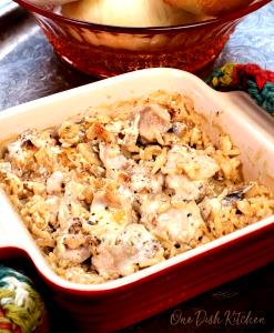 1 Oz. (28.3 G) Chicken And Rice Casserole, Homade