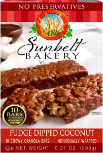 1 Oz. (28.3 G) Coconut Granola Bar